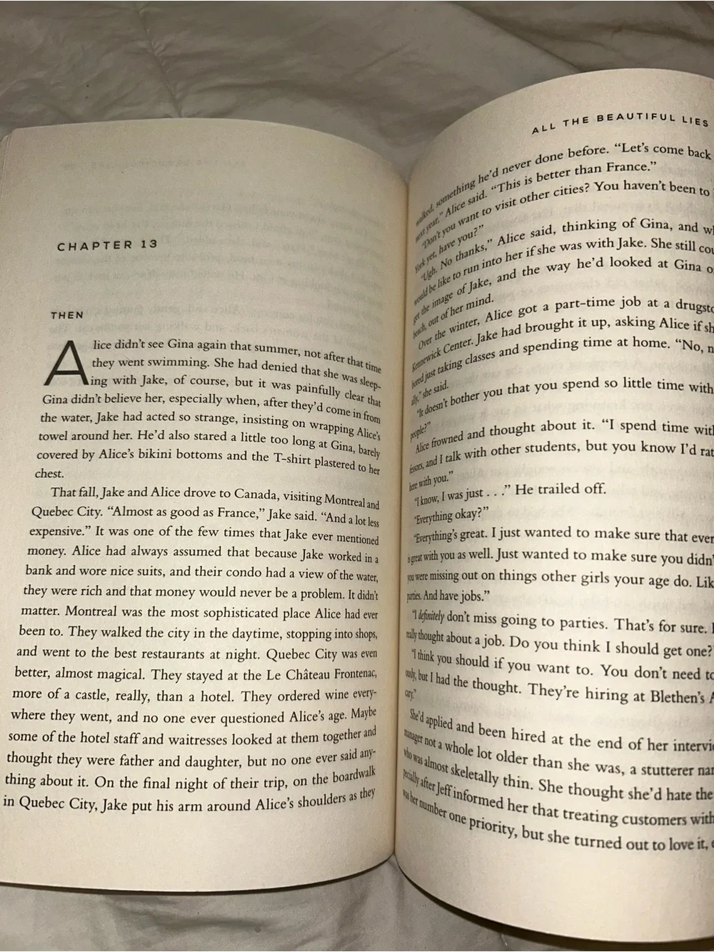 All The Beautiful Lies by Peter Swanson, Paperback, 2018